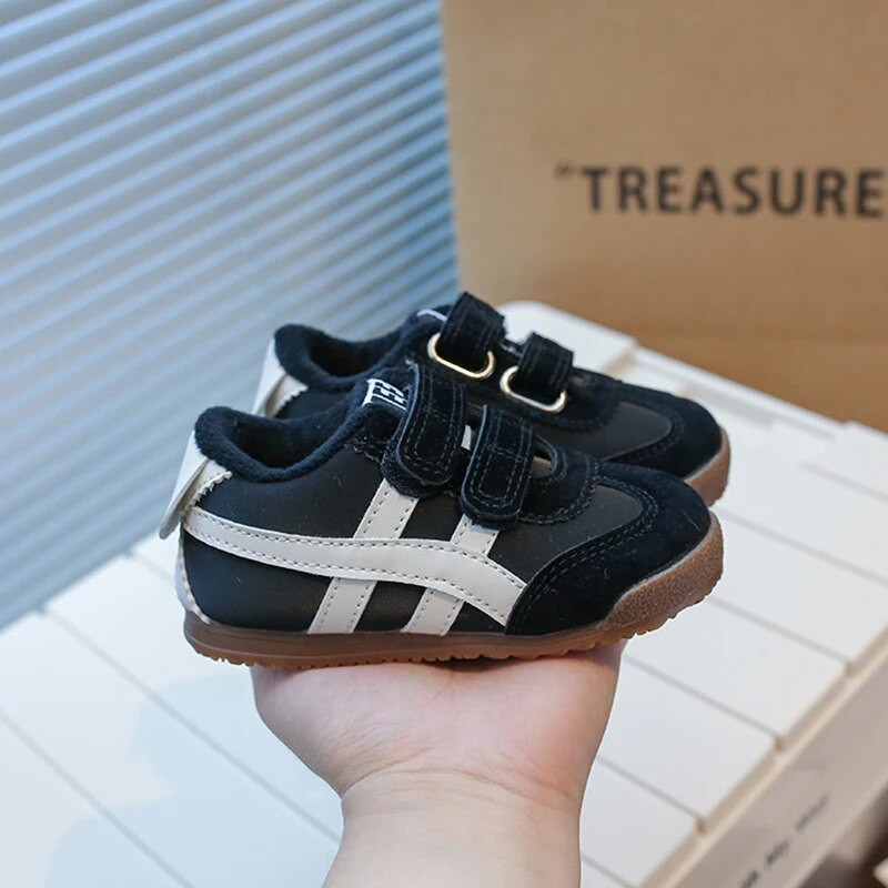 Pantofi sport ocazional pentru copii Four Seasons Talpă moale, antiderapante, pentru studenți, ortografie, culoare, îngroșată, caldă, pantofi pentru copii