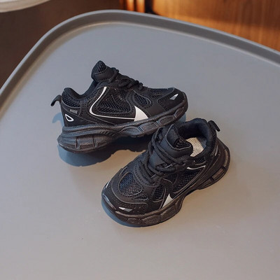 Vaikiški batai, atitinkantys spalvą Kietos korėjiečių vėjo mergaičių sportbačiai 2023 m. Nauji vasaros tinkliniai vaikiški sportiniai batai berniukams, suvarstomi, kvėpuojantys