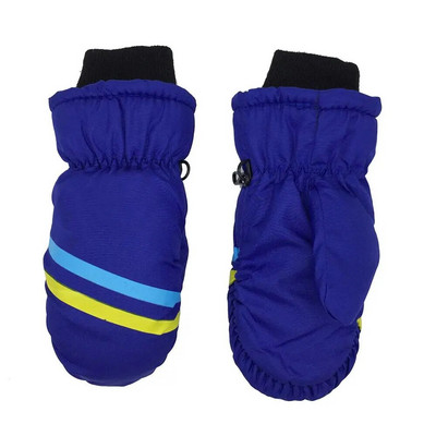 Uued lapsed Lapsed Talvine Lumi Soojad Kindad Poiss Tüdrukud Suusad Lumelaud Tuulekindel Veekindel Paks Hoida Soojas Talvine must