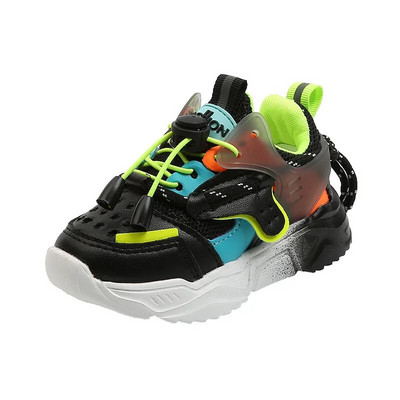 Παιδικά καθημερινά αθλητικά παπούτσια Μικρά αγόρια για κορίτσια Παπούτσια για τρέξιμο Διχτυωτό αναπνεύσιμα παιδικά παπούτσια Άνοιξη φθινόπωρο Ευέλικτα αθλητικά παπούτσια τένις