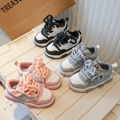 Παιδικά casual επιτραπέζια παπούτσια Παιδικά νέα ανοιξιάτικα φθινοπωρινά αθλητικά πάνινα παπούτσια για αγόρια Κοριτσίστικα παπούτσια αναψυχής μόδας Παπούτσια με μαλακή σόλα για μωρά