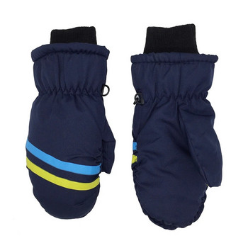 Нови детски детски зимни снежни топли ръкавици за момчета и момичета за каране на открито, ски, сноуборд, ветроустойчиви, водоустойчиви, плътни ръкавици