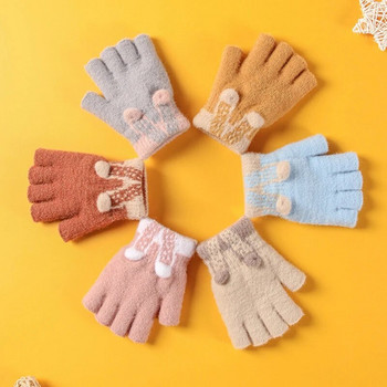 Warmom Winter Children Сладки сладки анимационни удебелени топли ръкавици Момче Момичета Прекрасни топли ръкавици на открито Детски ръкавици против настинка