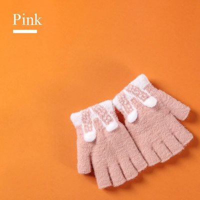 Ζεστά χειμωνιάτικα παιδιά Χαριτωμένα γλυκά καρτούν Πυκνωμένα ζεστά γάντια αγόρια κορίτσια Υπέροχα ζεστά γάντια εξωτερικού χώρου Παιδικά γάντια κατά του κρύου