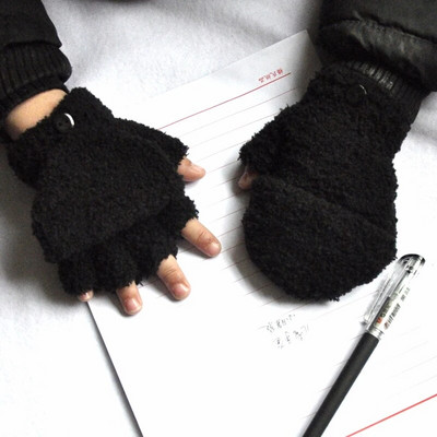 Warmom Plush, groase, calde, mănuși pentru bebeluși, iarnă plus mănuși de catifea pentru copii, pentru copii, din lână coral, mănuși cu degete întregi, pentru 1-4 ani, mănuși pentru copii