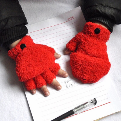 Warmom Plush, groase, calde, mănuși pentru bebeluși, iarnă plus mănuși de catifea pentru copii, pentru copii, din lână coral, mănuși cu degete întregi, pentru 1-4 ani, mănuși pentru copii