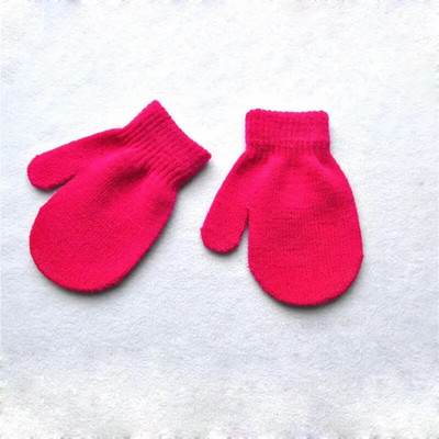 Warmom Plush, groase, calde, mănuși pentru bebeluși, iarnă plus mănuși de catifea pentru copii, pentru copii, din lână coral, mănuși cu degete întregi, pentru 1-4 ani, mănuși pentru copii