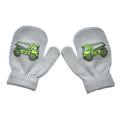 Soojad Beebi Kindad Talvised Poisid Tüdrukud Kootud Kindad Soe nöör Täissõrmega labakindad Kindad Lastele Lastele Väikelapsele Sõrm Wamrer