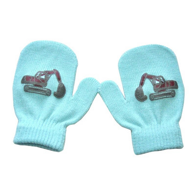 Soojad Beebi Kindad Talvised Poisid Tüdrukud Kootud Kindad Soe nöör Täissõrmega labakindad Kindad Lastele Lastele Väikelapsele Sõrm Wamrer