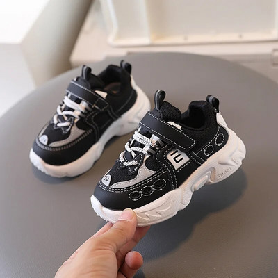 Pantofi casual respirabili pentru copii Pantofi sport confort pentru copii Pantofi sport pentru băieți Bebeluși băieți Fete Pantofi sport unisex cu plasă în aer liber