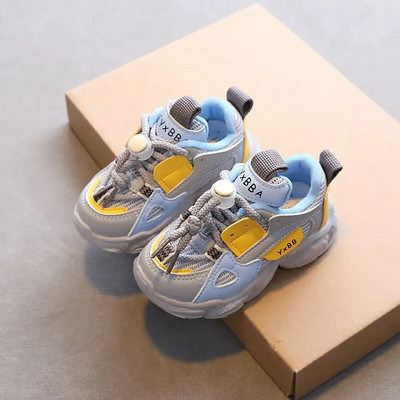 Pantofi casual respirabili pentru copii Pantofi sport confort pentru copii Pantofi sport pentru băieți Bebeluși băieți Fete Pantofi sport unisex cu plasă în aer liber