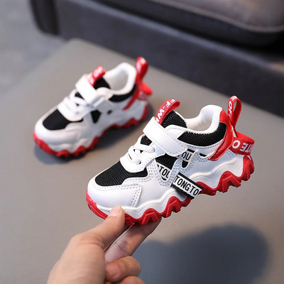 Pantofi casual respirabili pentru copii Pantofi sport confort pentru copii Pantofi sport pentru băieți Bebeluși băieți Fete Pantofi sport unisex cu plasă în aer liber