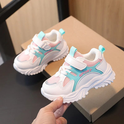 Pantofi casual respirabili pentru copii Pantofi sport confort pentru copii Pantofi sport pentru băieți Bebeluși băieți Fete Pantofi sport unisex cu plasă în aer liber