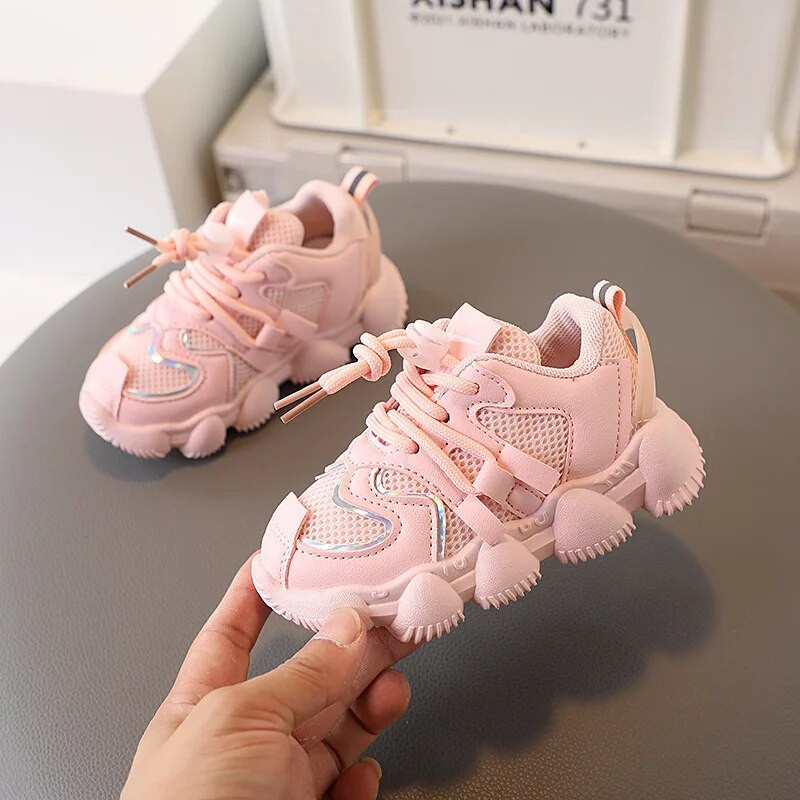 Vaikiški kvėpuojantys laisvalaikio batai Vaikiški Patogūs sportiniai batai berniukams sportiniai bateliai kūdikiams berniukams mergaitėms unisex tinkliniai sportiniai batai lauke