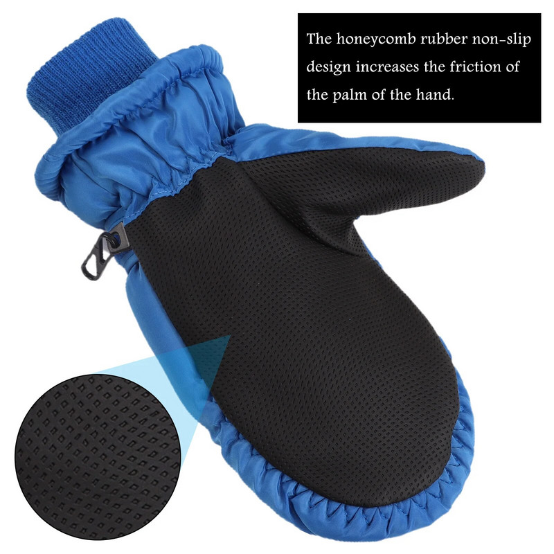 Vaikams berniukams Dinozaurų kumštinės animacinio filmo sniego pirštinės žiemai vaikams lauko vėjui atsparios pirštinės vaikams rankoms šiltesnės pirštinės