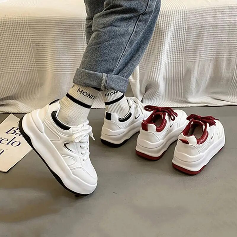 Κοριτσίστικα Παπούτσια Άνοιξη και Φθινόπωρο Νέα Παιδικά Αθλητικά Παπούτσια Μεσαίων και Μεγάλων Παιδικών Casual Λευκά Παπούτσια με απαλό κάτω μέρος Παλιά Παπούτσια για κορίτσια