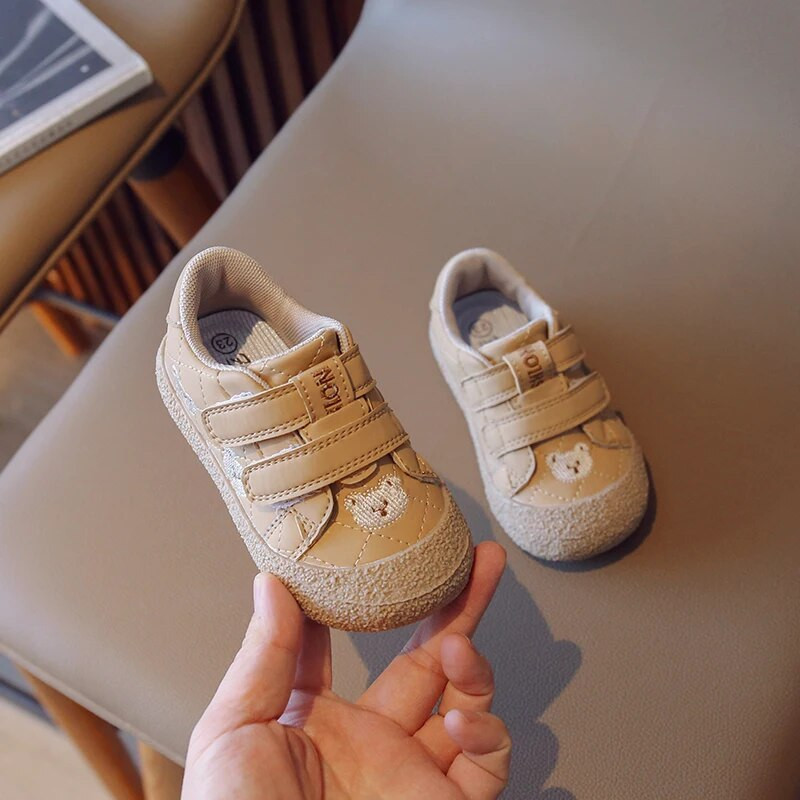 Dječja obuća za slobodno vrijeme Tenisice za djevojčice Proljeće Jesen Cipele za dječake na otvorenom Dječje cipele s crtanim filmom Bear Inafnt Cipele za malu djecu Veličina 21-30