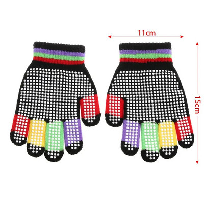 Mănuși de schi pentru zăpadă de iarnă unisex pentru copii Mănuși pentru copii mănuși de exterior impermeabile și calde mănuși de snowboard vreme rece pentru băieți și fete