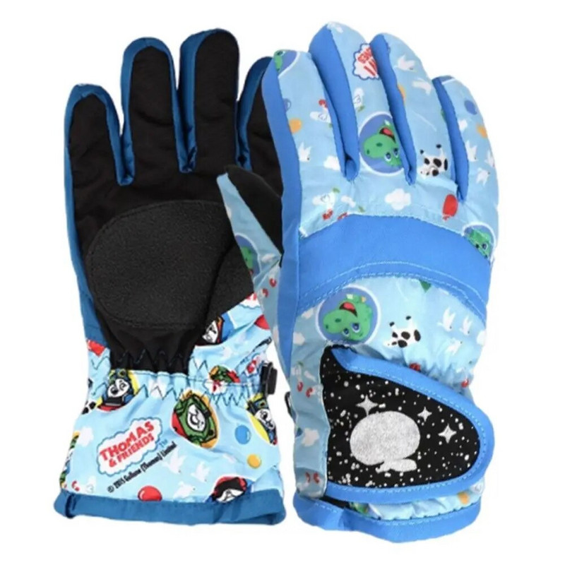 Vaikų unisex žieminės sniego slidinėjimo pirštinės vaikiškos kumštinės pirštinės lauko vandeniui šiltos pirštinės šaltam orui snieglenčių pirštinės berniukams mergaitėms