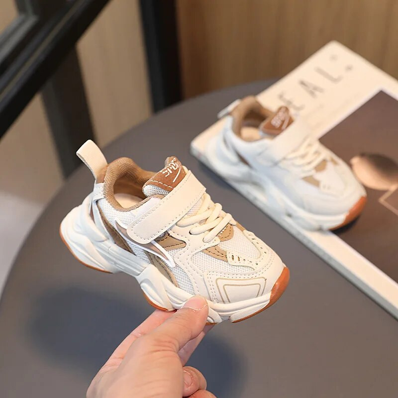 Sportiniai bateliai vaikams, 2023 m. dizainerio platforma, laisvalaikio sportiniai bėgimo bateliai, mergaičių, studentų, atitinkančios spalvos, madingi berniukų sportbačiai G01084