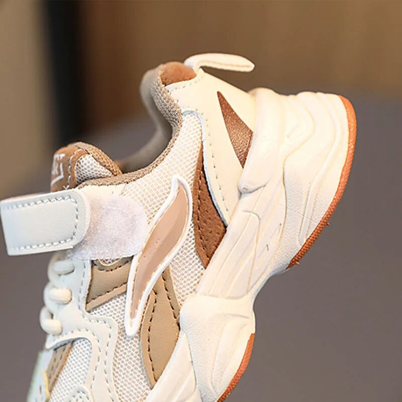 Sportiniai bateliai vaikams, 2023 m. dizainerio platforma, laisvalaikio sportiniai bėgimo bateliai, mergaičių, studentų, atitinkančios spalvos, madingi berniukų sportbačiai G01084