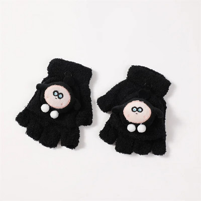 Mielos kumštinės pirštinės vaikams Vaikams Žiemos mažiems vaikams Megztos pirštinės storos šiltos virvinės pirštinės 2-8 metų berniukui mergaitei kūdikiui pirštinės 유아 장갑