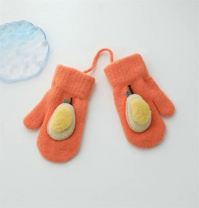 Mielos kumštinės pirštinės vaikams Vaikams Žiemos mažiems vaikams Megztos pirštinės storos šiltos virvinės pirštinės 2-8 metų berniukui mergaitei kūdikiui pirštinės 유아 장갑