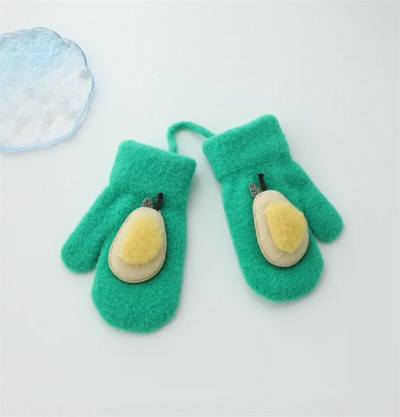 Mielos kumštinės pirštinės vaikams Vaikams Žiemos mažiems vaikams Megztos pirštinės storos šiltos virvinės pirštinės 2-8 metų berniukui mergaitei kūdikiui pirštinės 유아 장갑