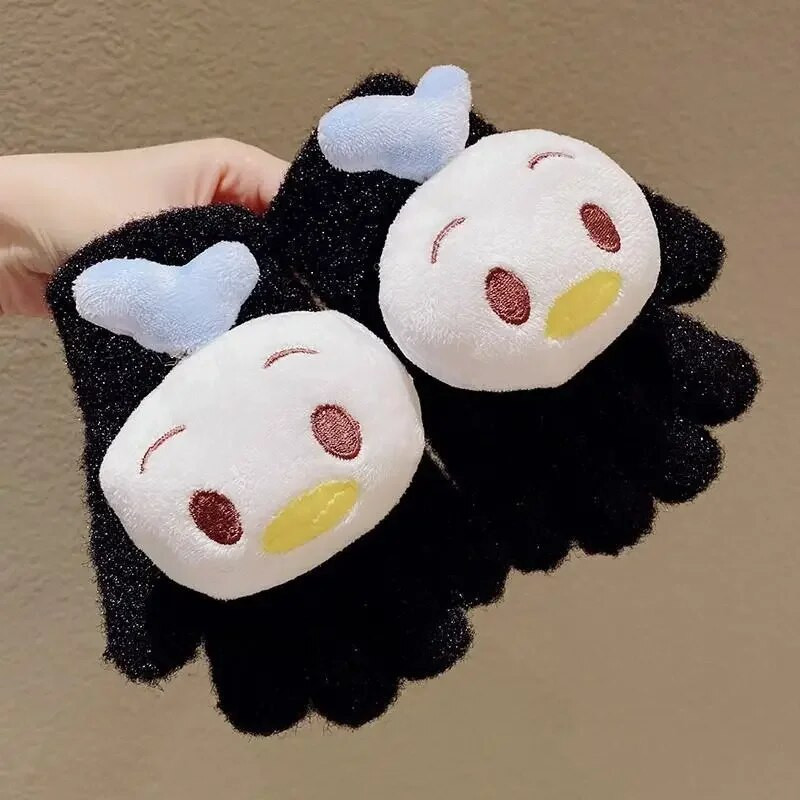 Mielos kumštinės pirštinės vaikams Vaikams Žiemos mažiems vaikams Megztos pirštinės storos šiltos virvinės pirštinės 2-8 metų berniukui mergaitei kūdikiui pirštinės 유아 장갑