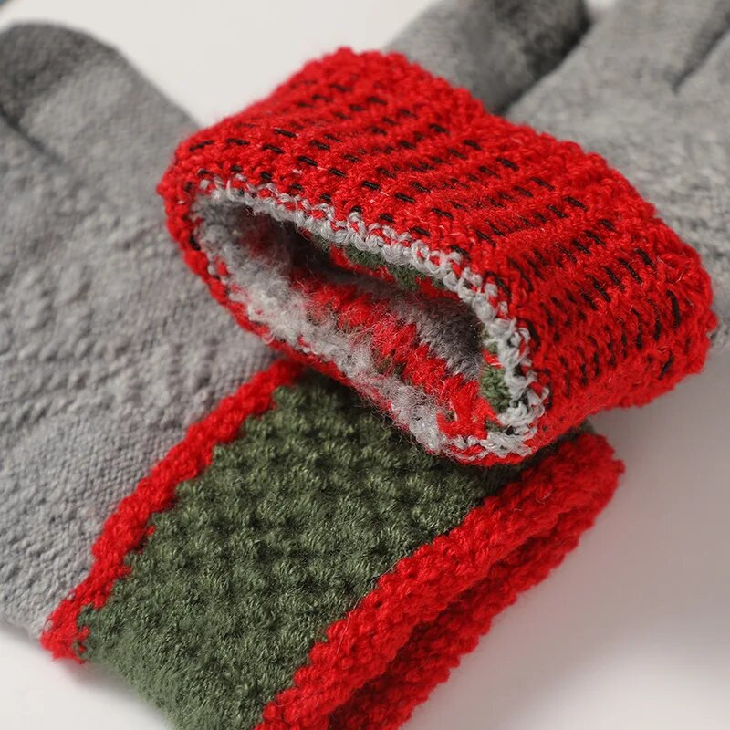 2022 m. Naujos Vaikiškos Pirštinės Žieminės Pirštinės Megztos Vilnonės Pirštinės Animaciniai Filmukai Vaikiškos kumštinės pirštinės 3-16Y Berniukams Mergaitėms Pirštinės варежки детские