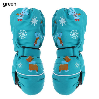 Dječje zimske zečeve rukavice, vodootporne rukavice za snijeg, otporne na vjetar, za djevojčice, debele tople skijaške rukavice za dječake od 2 do 6 godina
