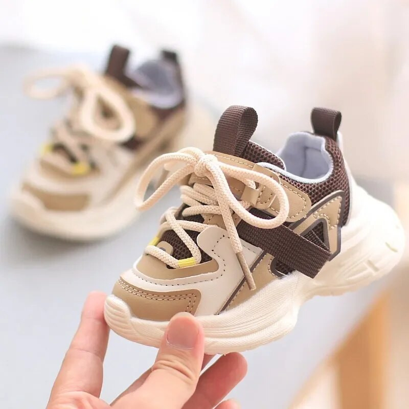 Väikelaste tüdrukute vabaajajalatsid Mood Laste tossud Poiste Pehme tallaga jooksujalatsid Hingavad tennised Zapatillas Niño