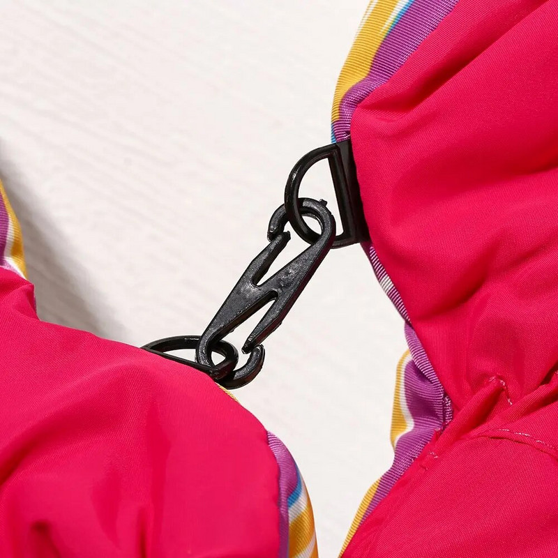 Fashion Letter Εκτύπωση Παιδικά Γάντια Χειμερινού Σκι Ζεστά Γάντια Αντιολισθητικά Αδιάβροχα Αντιανεμικά Γάντια εξωτερικού χώρου για Παιδιά Αγόρια Κορίτσια