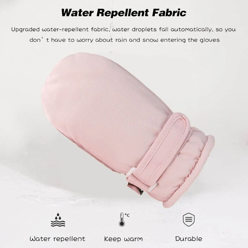 Laste kindad libisemisvastased talvised lumekindad veekindlad tuulekindlad välistingimustes kasutatavad termokindad poistele tüdrukutele lastele laste kindad