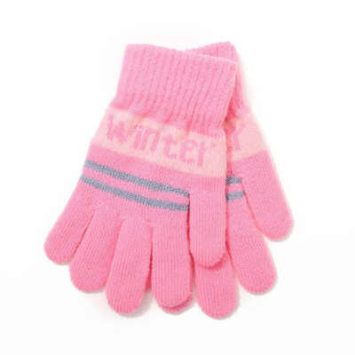 Χειμερινά ανθεκτικά στο κρύο Παιδικά γάντια Cute Alphabet Μαλακά άνετα πολύχρωμα παιδικά γάντια καθημερινά