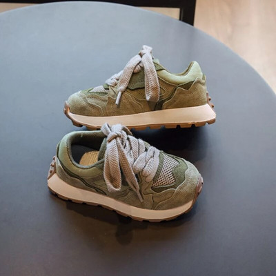 Παπούτσια τένις Casual Νέα παιδικά αθλητικά αθλητικά παπούτσια για αγόρια Slip-on γυμναστήρια Παιδιά Κλασική επωνυμία Σχεδιασμός Χοντροκομμένα κορίτσια Παιδιά Λευκό