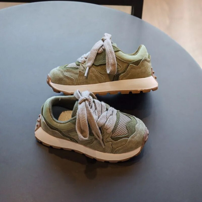 Παπούτσια τένις Casual Νέα παιδικά αθλητικά αθλητικά παπούτσια για αγόρια Slip-on γυμναστήρια Παιδιά Κλασική επωνυμία Σχεδιασμός Χοντροκομμένα κορίτσια Παιδιά Λευκό