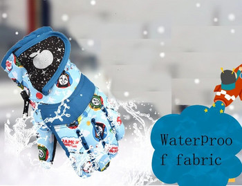 Κορίτσια Αγόρια Αδιάβροχα Ζεστά Γάντια Χειμερινά Επαγγελματικά Γάντια Σκι Snow Kids Αντιανεμικά Σκι Snowboard Γάντια Ιππασίας