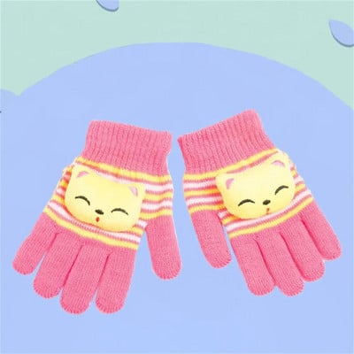 Mezgimas Storos Šiltos Vaikiškos Pirštinės Žieminės Minkštos Pirštinės Vaikams Vaikiškos Pirštinės pirštinės Vaikams Pirštinės Mielos Šiltos Pirštinės mažyliui