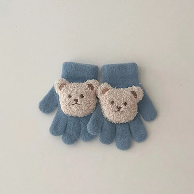 1-5 godina mačka medvjed dječje rukavice pletene dječje dječake djevojčice zimske crtane životinje dječje rukavice tople rukavice dječje zimske tople rukavice