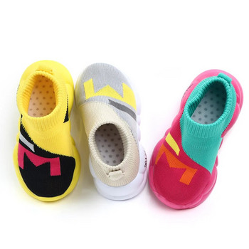 Παιδικά παπούτσια Κάλτσα Παπούτσια Μαλακή βαμβακερή σόλα από καουτσούκ 1-3 ετών Παιδικά παπούτσια για περπάτημα εξωτερικού χώρου Unisex για αγόρια και κορίτσια 2023