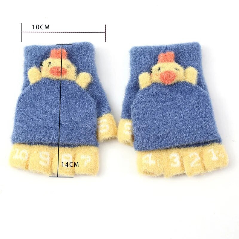 Dječje rukavice sa crtanim filmovima Zimske tople dječje rukavice za djevojčice Pletene rukavice za malu djecu Zimske rukavice za malu djecu Zimske rukavice za djecu 3-7 godina
