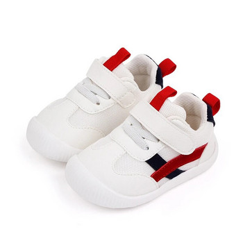 Бебешки обувки за малко дете Обувки Four Seasons 0 до 3 години Бебешки обувки Меко дъно Неплъзгащи се момичета Момчета Мрежести дишащи единични обувки