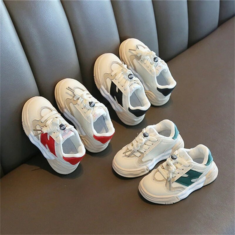 Kruleepo Children Jump Color laisvalaikio batai kūdikiams berniukams, mergaitėms, laisvalaikiui, sportui, bėgimui sportbačiai Mush, kvėpuojantis guminis padas