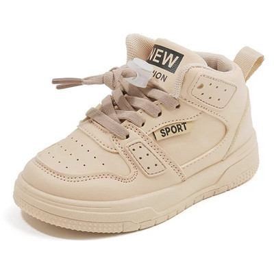 Kruleepo Baby Kids rudeniniai žiemos aukšti kvėpuojantys sportiniai sportbačiai bėgimo bateliai vaikiški mergaitės berniukai, neslystantys lauko batai