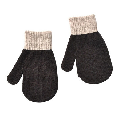 Χειμερινά ζεστά γάντια για παιδιά 5-10 ετών 6χρωμα Παχύ Παιδικά ζεστά γάντια Νέα βρεφικά γάντια για αγόρια κορίτσια Πλεκτά γάντια
