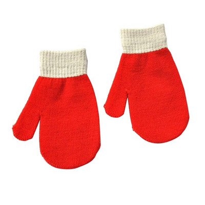 Χειμερινά ζεστά γάντια για παιδιά 5-10 ετών 6χρωμα Παχύ Παιδικά ζεστά γάντια Νέα βρεφικά γάντια για αγόρια κορίτσια Πλεκτά γάντια
