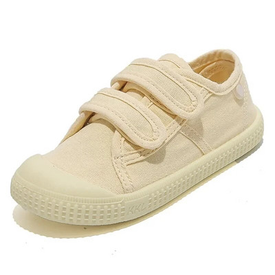 Unisex Tenisice za djevojčice i dječake 2024. Nove univerzalne dječje cipele s ravnom petom za djecu, platnene dječje cipele s gumbima, dječje veličine 22-33