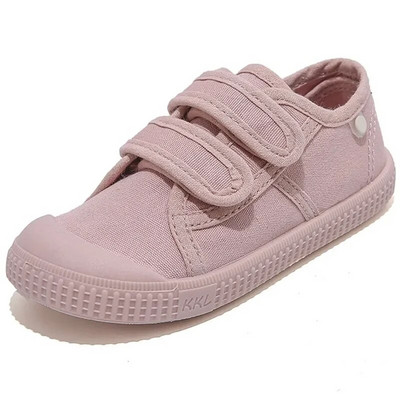 Unisex Tenisice za djevojčice i dječake 2024. Nove univerzalne dječje cipele s ravnom petom za djecu, platnene dječje cipele s gumbima, dječje veličine 22-33