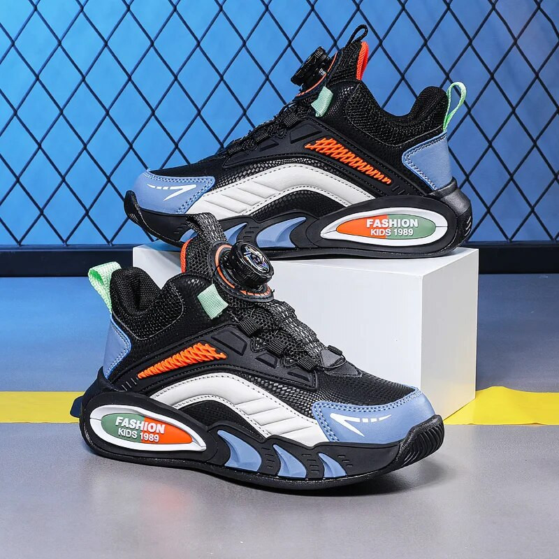 Nauja, 2023 m. Vaikiški batai mergaitėms berniukams madingi sportbačiai Patogūs vaikiški sportiniai batai kvėpuojantys laisvalaikio odiniai lauko batai